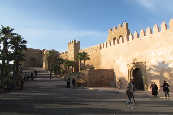 Historische Kasbah der Oudayas in Rabat, Marokko